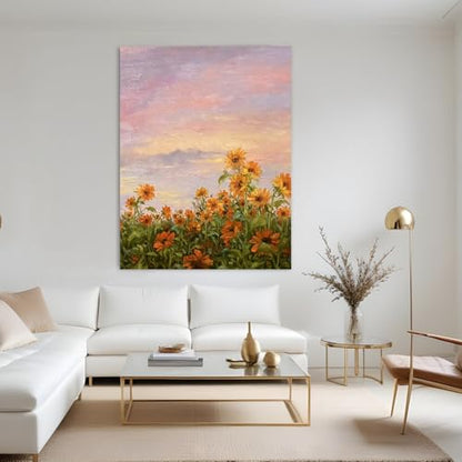 CONDA Large Canvas for Painting 36x48 Inch 2-Pack, Big Stretched Canvas 100% Cotton, Primed Acid-Free, Artist Canvas for Acrylics Oils Pouring Painting - size: 36"x48",2 Pack