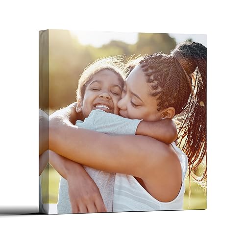 BuildASign Custom Canvas Prints with Your Photos – Personalized Picture To Canvas Wall Art, Perfect for Home Decor, Gifts & Keepsakes, Ready to Hang (12" L x 12" W x 1.5”D) - color: 1.5" Gallery Wrap Depth, size: 12"L x 12"W