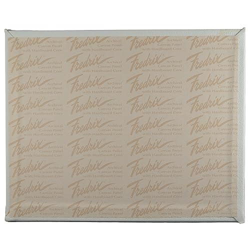 FREDRIX PRO Series Dixie 17.5 oz. Primed Archival Cotton Canvas Board, 8" x 10" - size: 8" x 10"
