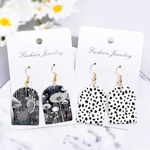 Polymer Clay Transfer Paper, 10 Pcs Leopard Print Shape Water Soluble Transfer Sheet for Polymer Clay for Polymer Clay Earrings Jewelry Making Disposable Stickers DIY Crafts 5.82X3.93 inch - color: Leopard