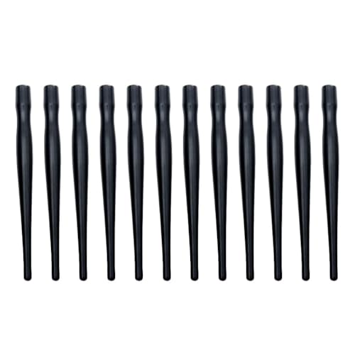 Tofficu 36Pcs Dip Pen Holder Black Set Comic Nib Holder for Manga Ink Pen Drawing Dip Calligraphy for Fine Line Writing Easy-Replace Penholder for Art Supplies - color: Blackx3pcs