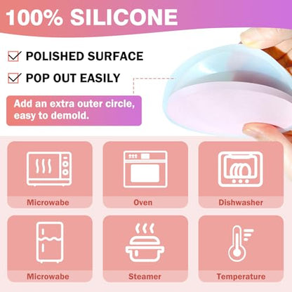 15 Pcs Coaster Resin Molds Silicone,Mold for Epoxy Resin Coaster Molds with Round Square Shape Holder Mold for Epoxy, for DIY Art Craft Cup Mats - color: 15 Pcs Coaster Resin Molds Silicone