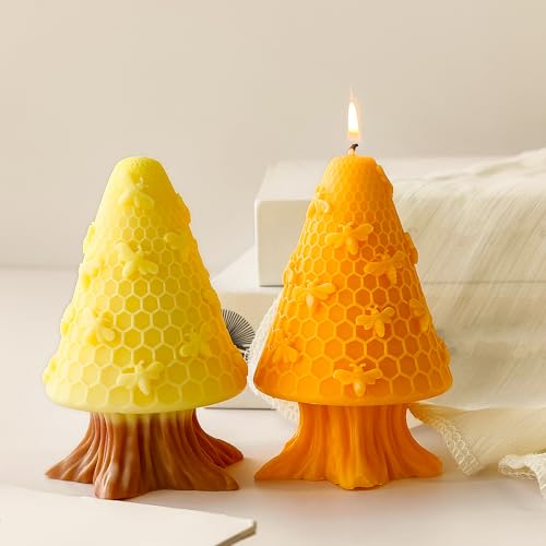 Honeycomb Silicone Cylinder Mold for Resin Casting & Candle Making - color: jh-honeycomb-5170