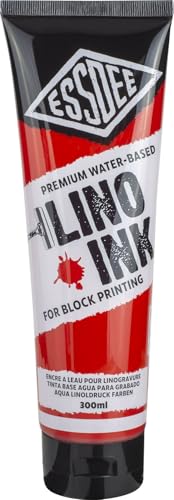 ESSDEE Block Printing Ink Vermillion LPI/18 - color: Vermillion