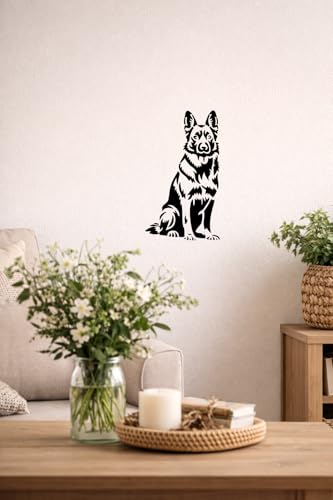 German Shepherd Dog Stencil – Reusable Canine Art Stencil for Painting, Crafting and DIY Projects (3 Pcs Set) - style: German Shepherd Dog