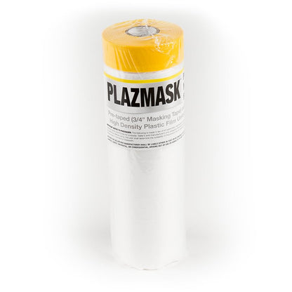 Pre-Taped Masking Film (1 Roll, 4-Feet X 65-Feet) - size: 4-Feet X 65-Feet, style: 1 Roll