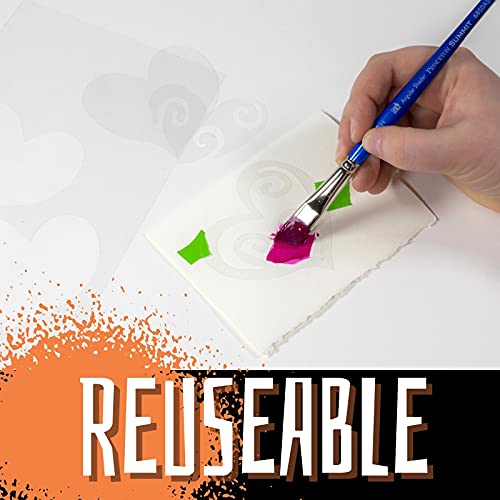 Grafix Edge Stencil Film - 40” x 12’ Roll – Ultra-Clear .005” Dura-Lar Film, Create Custom Stencils for Urban Art Projects, Spray Painting, Screen Printing, Drawing, Airbrushing and More, Roll - size: 40"x12'x0.005", style: Clear, Roll