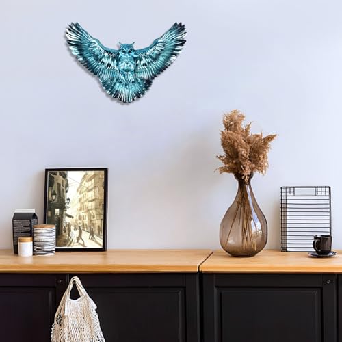 3D Crystal Owl Silicone Mold Winged Owl Resin Mold for Epoxy/UV Resin Casting, DIY Craft Hanging Ornament Art Decors for Living Room Resin Craft Mold Lovers Gift Home Bedroom Wall Decors