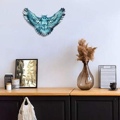 3D Crystal Owl Silicone Mold Winged Owl Resin Mold for Epoxy/UV Resin Casting, DIY Craft Hanging Ornament Art Decors for Living Room Resin Craft Mold Lovers Gift Home Bedroom Wall Decors