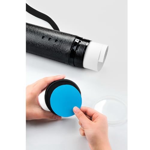 Poster Tube Document Tube,Plastic Expanding Poster/Art/Document Storage Tube 23"/60cm to 39"/100cm Extendable Poster Tubes