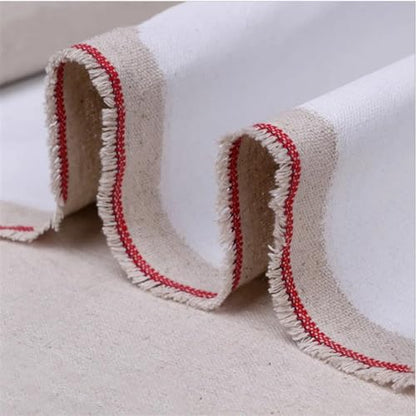 Linen Blend Canvas Roll Primed Blank 1m for Oil Painting 28-88cm Width(Width 38cm) - color: Width 38cm