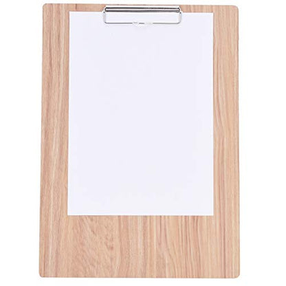 Artist Sketch Board, 8K Wooden Water Proof Sketching Clipboard Student Travel Art Drawing Writing Board with Metal Clip for Classroom Studio or Field Use