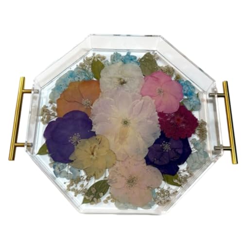 2 Pcs Large Silicone Molds for Resin 9 inch 7inch Hexagon Silicone Molds, Hexagon Deep Resin Mold for Epoxy Resin, Silicone Molds for Flowers Bouquet Preservation - color: Hexagon Silicone Molds