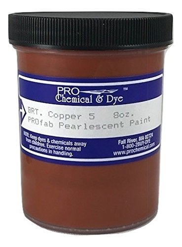 Pearlescent Textile Paint 8 oz. (Copper) - color: Copper