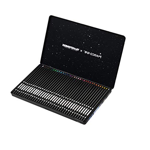 oil color pencil 36 colors, cool black wood color pencil