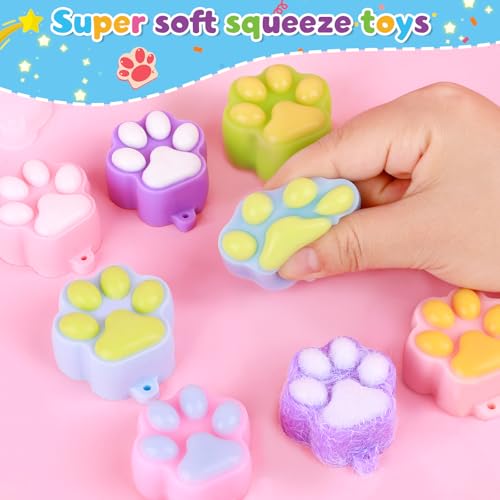 Mikiwon Taba Squishy Kit, 7OZ 1:1AB Liquid Silicone Set with 6 Molds, Decompression Squishies Gift with Guide & Flocking Powder DIY Squishies Maker Holiday Gift