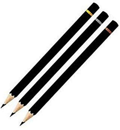 Camlin Charcoal Pencil Hard Medium Soft Pack Of 2 Artist Art & Craft Skecthing Shading Grade pencil