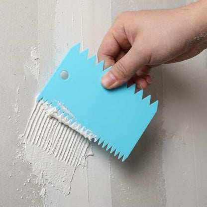 11 PCS Catalyst Wedge for Painting Plastic Texture Tools Paint Scrapers Tool for Texture Art on Canvas Putty Acrylic Plaster Art Pottery Scraper Tool