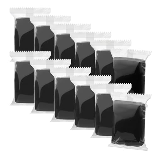Air Dry Clay, 6.3OZ Black Molding Clay, Soft Modeling Clay for Kids, Age 3-12, Air Dry Clay for Adults, Light Weight Air Dry Clay, Perfect Clay for Crafts, Gift for Children and Artists - color: Black