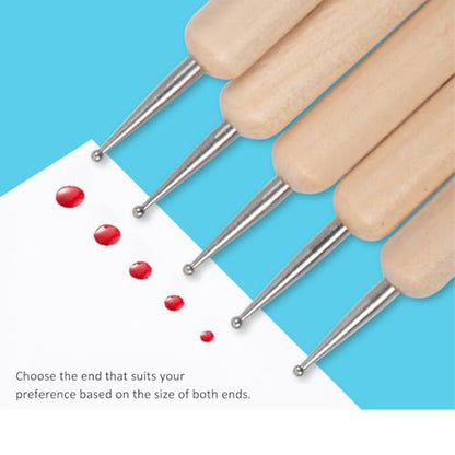 Silicone Clay Set, 5 Pcs Silicone Sculpting Tools, Flexible Clay Gadget, Professional Carving Tools, Handmade Ceramic Wworks, DIY Carving - Black