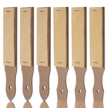 6 PCS Sandpaper Sharpener for Pencil Pointers, Sketch Sandpaper Sharpener for Artists, Blending Stumps Sandpapers for Drawing, Art Sketch Drawing Tool