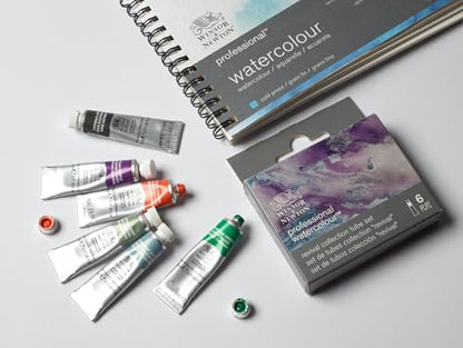Winsor & Newton Professional Watercolour, Revival Collection, 6x5ml Tubes Set - style: Revival Collection Tube Set