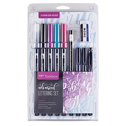 Tombow 56191 Advanced Lettering Set. Includes Need to Enhance Your Hand Lettering - style: Advanced Lettering Set