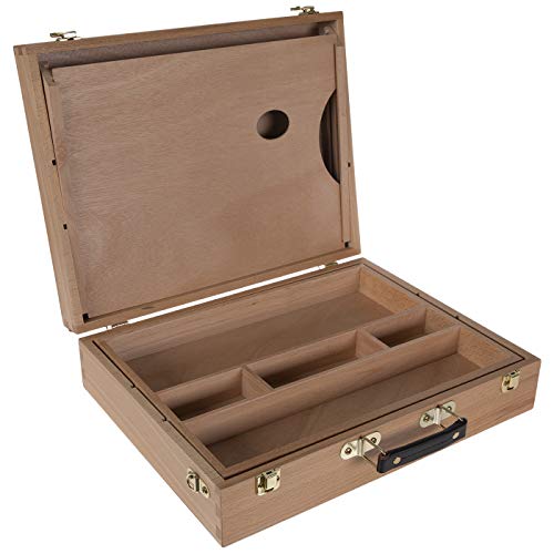 Hobby Lobby Master's Touch All Media Artist Supply Box, Briefcase Style | 5 Compartments, Stores Paints, Stamps, Brushes & Art Supplies