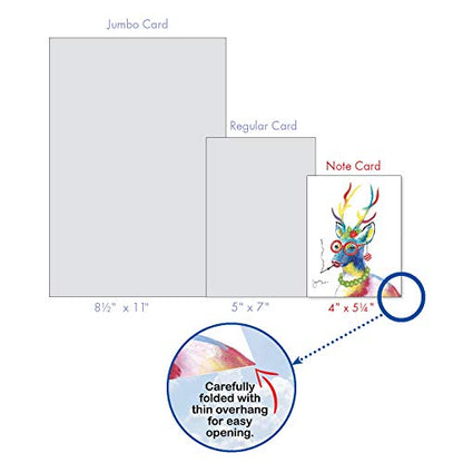 The Best Card Company Variety Pack of 10 Christmas Greeting Cards with Envelopes, Humor Holiday Assortment for Men and Women (10 Designs, 1 Each) - Fancy Reindeer AM6751XSG-B1x10 - style: Fancy Reindeer