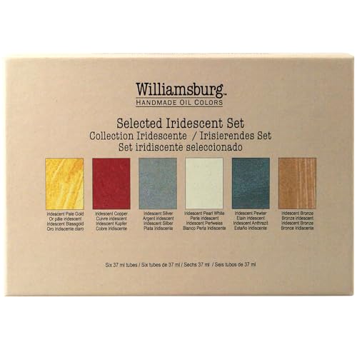 Williamsburg Artist Oil Colors by GOLDEN, Selected Iridescents Set
