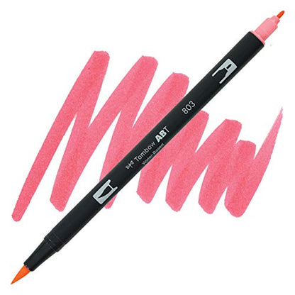 AMERICAN TOMBOW INC. 56607 TOMBOW Dual Brush MR Pink Punch