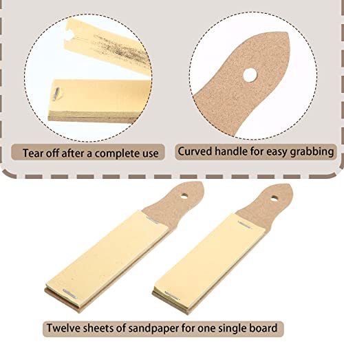 Sandpaper Sharpener Sketch Sandpaper Pencil Sharpeners for Artists Charcoal Pencil Pointer for Adults Teens Pastel Sticks Drawing Tool (20)