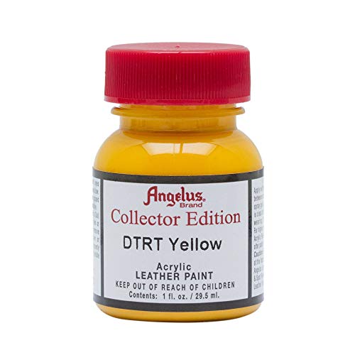 Angelus Collector Edition Leather Paint for Shoes, Couches, Sofas, Jackets and More - DTRT Yellow - 1 oz - color: Dirt Yellow