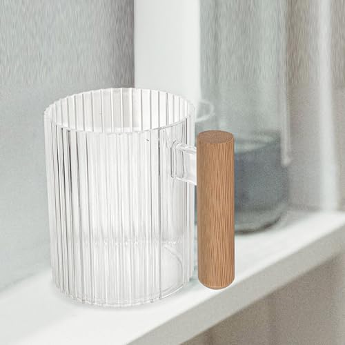 Cabilock Mouthwash Cup Brush Containers Toothbrush Holder Cup Lid Wash Reusable Brush for Bathroom Travel