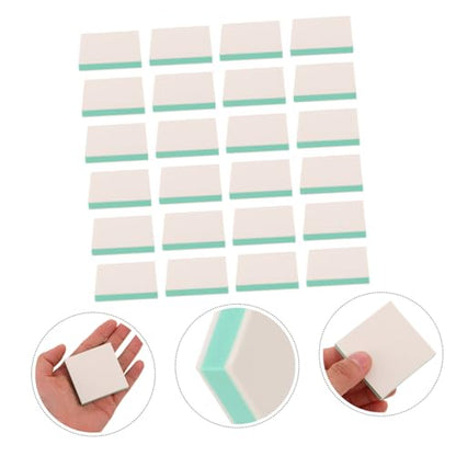 WOFASHPURET 24pcs Soft Linoleum Blocks for Printmaking and Stamp Making Kit, Smooth Cutting TPR Material Square Shape, for DIY Art Projects and Educational Use