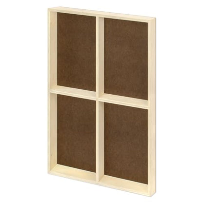 Ampersand Art Supply Hardboard Wood Painting Panel: Museum Series Hardbord, 30" x 40", 2 Inch Cradled Profile - color: 2 Inch Cradled Profile, size: 30" x 40"