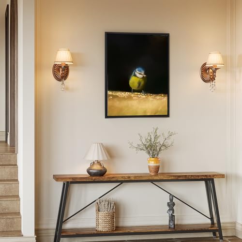 Fepinc Canvas Floating Frame, Canvas Frame 0.75 inches deep Floater for Canvas Panel Oil Painting Wall Art Prints (Black, 23.6x31.5) - color: Black, size: 23.6x31.5