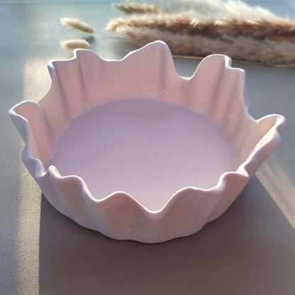 Wehous Large Irregular Bowl Silicone Mold, Unique Storage Epoxy Resin Concrete Molds, Big Candle Holder Tray Container Jewelry Holder Succulent Pot Makeup Organizer Casting Mold Art Craft Ornament - color: Irregular Pot