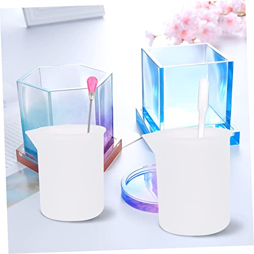 DIY Epoxy Kit Stir Sticks Mixing Cups for Epoxy Glue Crafts Multi-Purpose Tool