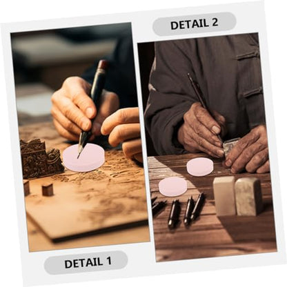Housoutil 6pcs Flexible Rubber Carving Blocks for Crafts Professional Rubber Stamps for Engraving Printing for Creative Projects and Easy to
