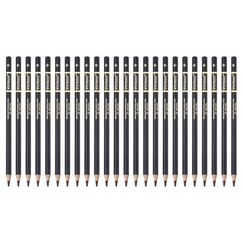 PATIKIL 24Pcs Drawing Pencils for Sketching, Medium Hard Refill Sketch Pencils for Drawing, Graphite Art Pencil Set Professional Resistant Lead for Painting Shading Artist Office Supplies - size: Medium Hard