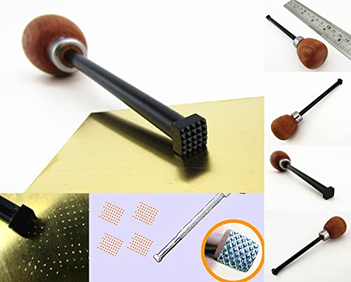 2pcs Printmaking Woodcut Copperplate Resin Board Engrave Etching Print Leathercraft Embossing Carve Roulette Wheel Tool Set