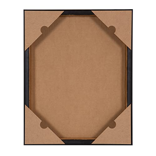 Kate and Laurel Sylvie Blank Framed Canvas Wall Art, 23x33 Brown, Modern Empty Canvas for Paint-Your-Own Art, Premium Canvas Already Framed - color: Black, size: 23"L x 33"W