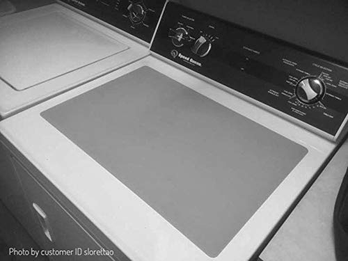 Home Essential, Supmat XL, Super Versatile Extra Large and Thick Heat Resistant Silicone Mat, Counter Mat (Light Gray) - color: Light Gray, size: X-Large