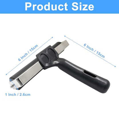 Hitefu 6 Inch Rubber Brayer Roller, Manual Print Rollers, Diamond Painting Roller Tool for Printing Wall, Gluing Application (15cm) - size: 6 Inch