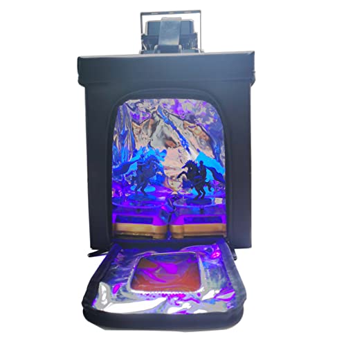 3D Printer Resin Curing Station DIY Curing Enclosure with UV Light UV Lamp Solar Turntable for 405nm UV Resin SLA DLP LCD 3D Printer Solidify Model