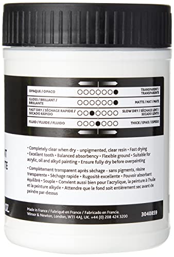 Winsor & Newton Professional Acrylic Medium, Clear Gesso, 225ml (7.6-oz) - color: Clear Gesso, style: 225ml (7.6-oz)