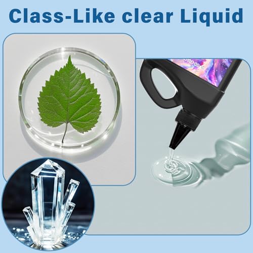 Bond Craftor UV Resin 500g, Fast Curing Clear Epoxy Resin Kit Hard Type for Jewelry Making, Craft, DIY