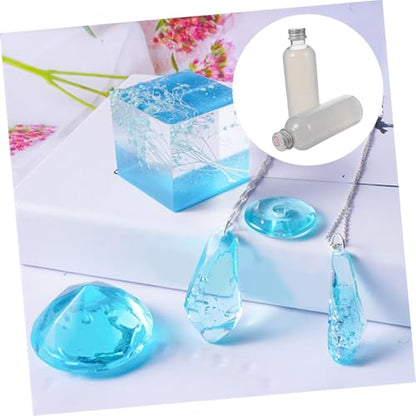 Operitacx 600g Translucent Liquid Silicone Molding Glue for Mold Making Versatile Easy Use for Crafts Candle Molds Soap and Home Projects