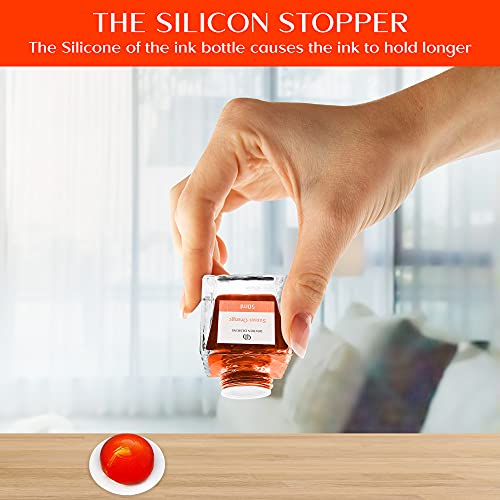 Dryden Designs Ink Bottles Compact - IBC (Sunset Orange) - color: Sunset Orange